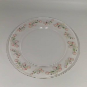 Decal Painting Glass Plate Supplier