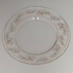 Decal Painting Glass Plate Supplier