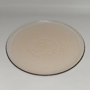 Sprayed Color Glass Charger Plate Supplier