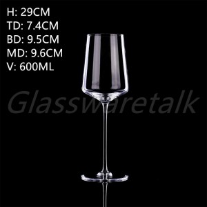 Tour Red Wine Glass 600ml Stemware Wine Glass