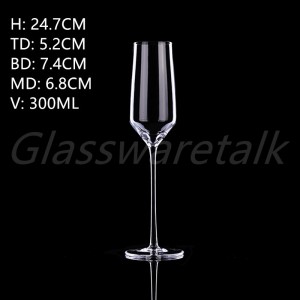 Champagne Flutes with Long Stems manufacturers