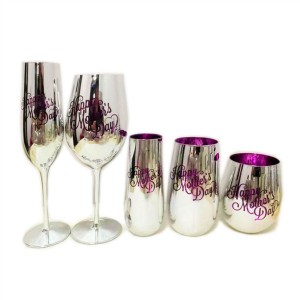 Laser Engraving Happy Mother’s Day Wine Glass Sets