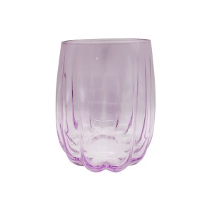 Wholesale  Ribbed Table Glassware Sets