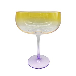 Modern Colored High Quality Sprayed Color Drinking Glasses