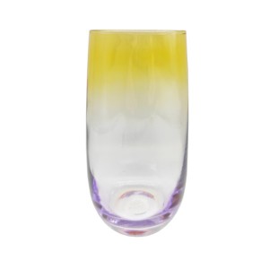 Modern Colored High Quality Sprayed Color Drinking Glasses