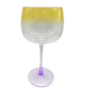 Modern Colored High Quality Sprayed Color Drinking Glasses