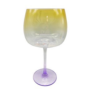 Modern Colored High Quality Sprayed Color Drinking Glasses