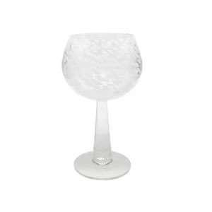 Tag Black White Confetti Gin Glass Collection