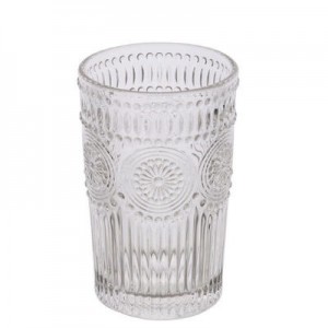 Clear Glass Tumbler for Daily Drinkware