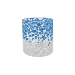 Multi Colored Spotted Glass Tumblers