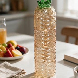 Sprayed Color Pineapple Tumbler — Drinkware Sets — Custom Colors OEM