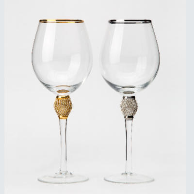 Luxury Rhinestone Wine Glass Gift Set Featured Image