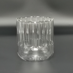 Clear Borosilicate Glass Tumbler