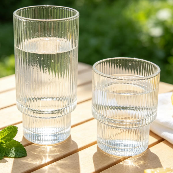 Food-Grade Clear Glass Cup – Highball & Lowball Glasses Featured Image