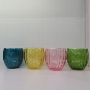 Double Wall Glass Tumbler for Coffee, Tea and Water
