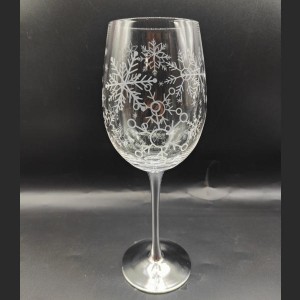 Electroplated Glass Red Wine Glasses For Restaurant & Bar