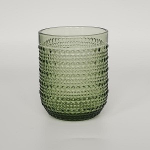 Multi Colored Soda-Lime Glass Tumbler