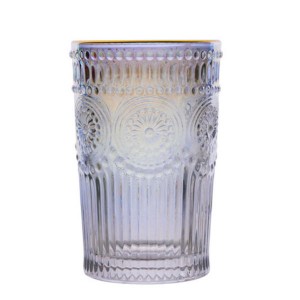 Rainbow Ion-plated Glass Tumbler – for Home Use