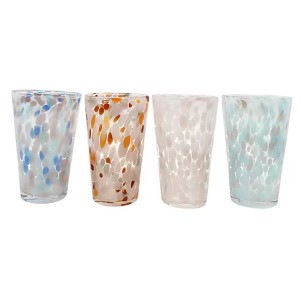 Colorful Recycled HighBall Glasses