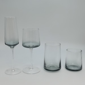 Clear glassware sets manufacturer made in China