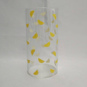 Decal Borosilicate Glass Tumbler – highball & lowball glasses