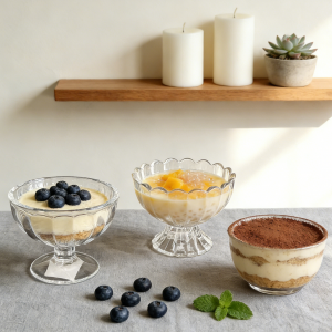 Dessert Cup Machine Made Glass