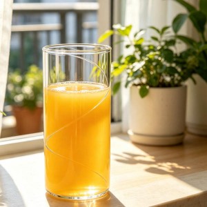 Premium Glass Tumbler Clear – For Tea / Water / Juice
