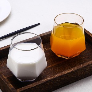 Minimalist Clear Glass Tumbler for Daily Drinkware