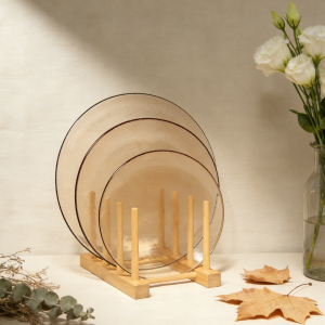 Sprayed Color Glass Charger Plate Supplier