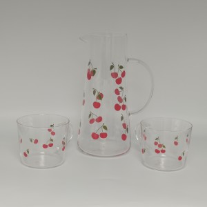 DECAL PAINTING GLASSWARE IN CHINESE MANUFACTURER