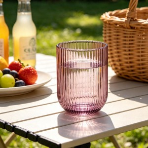 Soda-Lime Glass Tumbler — Machine Made & Solid Colored
