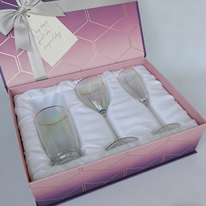 Ion Plating +Gold Rim Manufacturer & Supplier Glassware